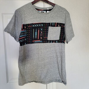 Star wars Men Gray Tshirt Size Medium Short Sleeves 100% Cotton .